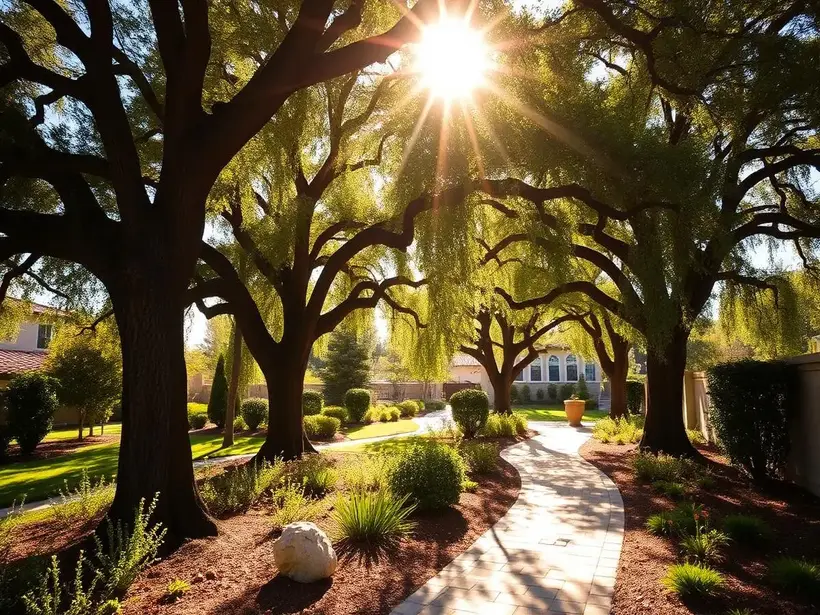 Link Care campus garden